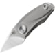 Bestech Knives Tulip Framelock Folding Knife, 1.25" Bohler M390 stainless blade, Gray titanium handle, BT1913A