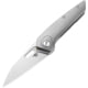 Bestech Knives VK-Void Folding Knife, 4.25in Closed, 2.88in Satin Elmax Steel Blade, Stonewash Titanium Handle, Nylon Case, BT2305A
