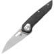 Bestech Knives VK-Void Folding Knife, 4.25in Closed, 2.88in Stonewash Elmax Steel Blade, Carbon Fiber Handle w/ Stonewash Titanium Back Handle, Nylon Case, BT2305B