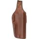 Bianchi 19L Thumbsnap Belt Slide Holster, Right Hand, Tan, 15518