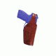 Bianchi 19L Thumbsnap Belt Slide Holster, Plain Tan, Left Hand, 18225