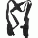 Bianchi 4601 Ranger Viper Shoulder Black Plain Right Hand Holster - Kimber Ultra and Similar Size Pistols 14314 