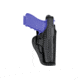 Bianchi 7920 Defender II Duty Holster - Plain Black, Left Hand 22025