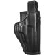 Bianchi 7920 Defender II Duty Holster, Glock 17/Glock 22, Right Hand, Plain, Black, 22024