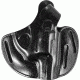 Bianchi Model 77 Piranha Black Holster for Ruger LCR .38 Special - Right Hand, Size 22A