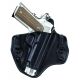 Bianchi Model 57 Remedy Belt Slide Holster, Glock 43 9mm, Left Hand, Plain, Black, 26953