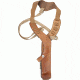 Bianchi X15 Shoulder Holster - Plain Tan, Right Hand 12356