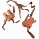 Bianchi X16 Agent X Shoulder System Unlined Plain Tan Left Hand Bz Ht 17253