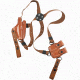 Bianchi X16 Agent X Shoulder System Unlined Plain Tan Right Hand Bz Ht 17240