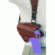 Bianchi X16 Agent X Unlined Shoulder Holster - Plain Tan, Left Hand - Fits Glock 17/19/22/23 - 17255 