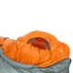 Big Agnes Torchlight EXP 0 Sleeping Bag, Tangelo/Chinois Green, Small, BTEXPSL025