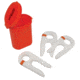 Big Game Treestands Scent Wick Container, includes 3-Pack of 4in Absorbent Split Felt Wicks, Orange SW125