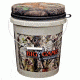 Muddy Spin-Top Bucket Seat, includes 5 Gallon Pail, Camo GS1204