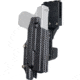 Black Scorpion Outdoor Gear Pro Competition OWB Holster, Glock 17, 19,  19X, 22, 31, 44, 45 w/ X300, Right Hand, Carbon Fiber, HC04-USPSA-GL17X300CFRH