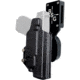 Black Scorpion Outdoor Gear Pro Heavy Duty Competition Kydex OWB Holster, Glock 17, 22, 31, 44, 45 w/ TLR7, TLR8, Right Hand, Black Shell Black, HCD1-USPSABS-GL17TLR8BK