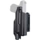 Black Scorpion Outdoor Gear Pro IDPA Competition OWB Holster, Glock 17, 19,19X, 22, 31, 44, 45 w/ X300, Right Hand, Carbon Fiber, HC03-IDPA-GL17X300CFRH