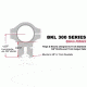 BKL 300 Series 30mm Rings Specs