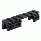 4in Long Dovetail To Weaver/Picatinny Rimfire Adaptor Mount,Matte Black