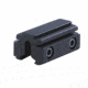 Model 173 1 5/8in Long Tri-Mount Dovetail Riser Mount,Matte Black