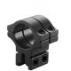 BKL Technologies Model 263 1in Double Strap Dovetail Ring,Single,Matte Black BKL-S-263-MB