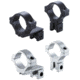 BKL Technologies Model 274 0.6in Offset Dovetail Rings, Black, Silver