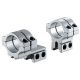 BKL Technologies Model 302 1in Long Double Strap Offset Dovetail Rings,Silver BKL-302-S