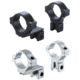 BKL Technologies Model 374 0.6in Long Offset Dovetail Rings, Black, Silver
