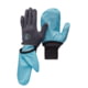 Black Diamond Deploy Wind Hood Gloves, Carbon/Glacier, Small, BD8017429642SML1