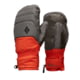 Black Diamond Mission MX Mitts, Walnut/Octane, Small, BD8010839373SML1