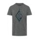 Black Diamond Rope Diamond Tee - Mens, Charcoal Heather, Small, AP7300580036SML1