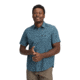 Black Diamond Wingate Short Sleeve Shirt - Mens, Charcoal BD Glyphs, Small, AP7530119666SML1