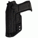 Black Rhino Concealment Concealed Carry IWB Holster System / Springfield Armory, Model Springfield Armory TRP 1911 5in w/ Rail, Left Handed Shooter, Cant 0 Degrees, Black, 191204638943