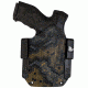 Black Rhino Concealment Tactical Carry Holster System w/ Light Holster - Smith and Wesson, Model Smith and Wesson M and P 45 4.5in, Right Handed Shooter, Cant 15 Degrees, Hex Cam, 191204792096
