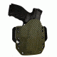 Black Rhino Concealment Tac Carry Holster System w/ Light Holster - Smith and Wesson, Model Smith and Wesson M and P 45 Compact, LHded Shooter, Cant 10 Degrees, Carbon Fiber OD Green, 191204792522