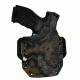 Black Rhino Concealment Tactical Carry Holster System w/ Light Holster - Smith and Wesson, Model Smith and Wesson M and P 45 4.5in, Right Handed Shooter, Cant 15 Degrees, Hex Cam, 191204792096