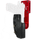 Black Scorpion Outdoor Gear CZ P-09 Pro Heavy Duty Competition Holster, Right Hand, Red Shell / Carbon Fiber, HCD2-USPSABS-CZP09CFRH