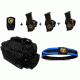 Black Scorpion Outdoor Gear IPSC / USPSA Black Scorpion Grand Master Pistol Magazine Pouch / Belt Combo, Blue, Medium, CO04-4444-01GMMBLU