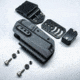 Black Scorpion Outdoor Gear Pro Competition OWB Holster, Glock 19, 23 w/ TLR-7A, Right Hand, Black, HC04-USPSA-GL19TLR7-BKRH