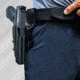 Black Scorpion Outdoor Gear Pro Competition OWB Holster, Glock 19, 23 w/ TLR-7A, Right Hand, Carbon Fiber, HC04-USPSA-GL19TLR7-CFRH