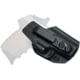 Black Scorpion Outdoor Gear SCCY CPX-1 / CPX-2 Belt Wing Tuckable Holster, Right, Black, HC23-CPX-BKRH