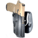Black Scorpion Outdoor Gear Sig Sauer P320 Compact OWB Kydex Paddle Holster, Right Hand, Carbon Fiber, HC03-PADDLEP3204CFRH