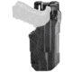 BlackHawk T-Series Level 3 Light-Bearing OWB Belt Holster, Glock 17, G19, G22 w/ Streamlight TLR-1/2, Left Hand, Black, 45ND00BKL