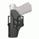 BlackHawk CQC SERPA Beltloop/Paddle Holster, Left Hand, Matte Black - Colt 1911 - 410503BK-L