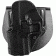 BlackHawk CQC SERPA Beltloop Paddle Holster, Matte Black, Left 410509BKL
