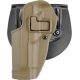 BlackHawk CQC SERPA w/Beltloop &amp; Paddle Holsters, Beretta 92/Beretta 96, Left Hand, Matte, Coyote Tan, 410504CT-L