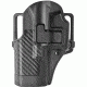 BlackHawk CQC SERPA Beltloop/Paddle Holster, Left Hand, Carbon Black - Fits Glock 19/23/32 - 410002BK-L
