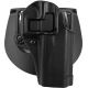BlackHawk CQC SERPA w/Belt Loop and Paddle Holsters, Smith &amp; Wesson M&amp;P 9/Smith &amp; Wesson M&amp;P 40/Glock 20/Glock 37/Glock 21/Smith &amp; Wesson M&amp;P 45, Right Hand, Matte, Black, 410513BK-R