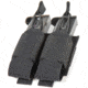 BlackHawk Foundation Series Double Pistol Magazine Pouch, Black, 37FS48BK