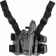 Blackhawk SERPA Tactical Level 3 Thigh Holster, Black, Right Hand, Beretta 92/96, 430604BK-R