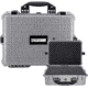 BlackHawk Medium 20in Waterproof Gear/Gun Hard Case w/ Foam, Gray, Large, BH00002-GRA